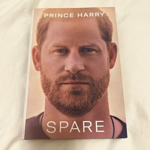 'SPARE' by Prince Harry | hardcover book